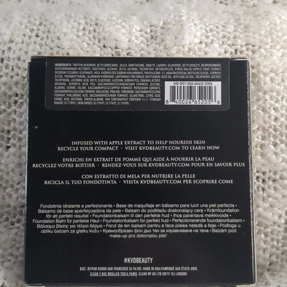 KVD (Kat Von D) Good Apple Foundation Balm in Medium (042), 10g/0.35oz